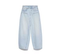 VERO MODA - VMZELDA HR BARREL JEANS LI3185 Light Blue Denim - Gr. - 34