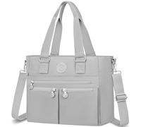 VOBUKE Handtasche Damen Groß Tasche Nylon Umhängetasche Große Wasserdichte Crossbody Bag mit Vielen Fächern Tote Bag Mittelgroß Schultertasche Damenhandtasche mit Breitem Gurt für Uni Schule Shopper