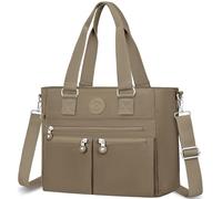 VOBUKE Handtasche Damen Groß Tasche Nylon Umhängetasche Große Wasserdichte Crossbody Bag mit Vielen Fächern Tote Bag Mittelgroß Schultertasche Damenhandtasche mit Breitem Gurt für Uni Schule Shopper