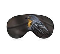 Vogel-Schlafmaske mit verstellbarem Riemen, bequeme und weiche Augenmaske zum Schlafen, Lichtblockierung, leichte und atmungsaktive Augenabdeckung für Männer und Frauen
