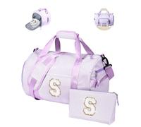 Vogewood Geburtstagsgeschenke für Tochter, Mädchen, Turnbeutel, Kinder-Reisetasche mit Schuhfach, personalisierte Reisetasche mit Make-up-Tasche, 3-12 Jahre alte Teenager, Mädchen, Geschenk, trendige