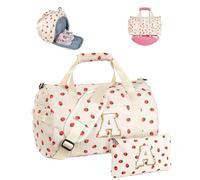 Vogewood Turnbeutel für Teenager-Mädchen, trendige Sachen, Turnbeutel für Kinder, personalisierbar, Wochenendtasche mit Schuhfach, Reise-Tragetasche mit Make-up-Tasche, Geburtstagsgeschenk für