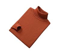 Vogrtcc Herren Langarm Rollkragenpullover Winter Wolle Strickpullover, D, Medium