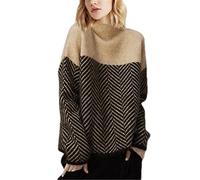 Vogrtcc Rollkragenpullover Für Damen, Pullover, Kaschmir-Strickpullover In Übergröße