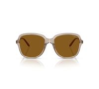 Vogue 0VO5601S 299083 polarisiert Kunststoff Panto Transparent/Braun Sonnenbrille, Sunglasses