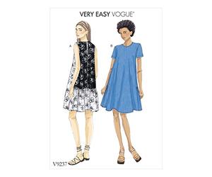 Vogue Mustern Damenkleider, Mehrfarbig, Größen xsm-med