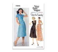 Vogue Paper Pattern V2040U5 Damenkleider mit Wickelmuster von Diane von Furstenberg U5 (44-48-50-52-54)