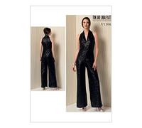 Vogue Patterns 1506 Damen-Jumpsuit, Größen, Papier, Schwarz, ZZ (LRG-XLG-XXL)