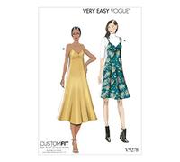 Vogue Patterns 9278A5 Damenkleid, Tissue, Mehrfarbig, 15 x 0.5 x 22 cm