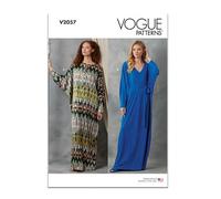 Vogue Patterns Paper Pattern V2057A Damen-Kaftane und Schärpe A (XS-S-M-L-XL-XXL)
