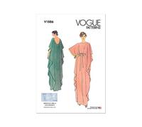 Vogue Patterns V1886A Damen Kleid A (XS-S-M-L-XL-XXL)