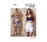 Vogue Patterns V1893E5 Damen Sportbekleidung E5 (14-16-18-20-22)