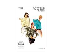 VOGUE PATTERNS V1980Y5 Damenbluse Y5 (44-50-52)