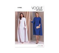 VOGUE PATTERNS V1982Y5 Damenkleider Y5 (46-50-52-54)