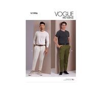 VOGUE PATTERNS V1996AA Herren Hose AA (34-36-38-40-42)