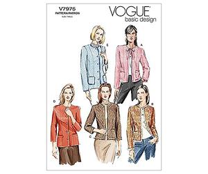 VOGUE PATTERNS V7975 Size FW 18-20-22 Misses' Petite Jacket