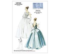 Vogue Patterns V8729 Size EE 14-16-18-20 Misses' Dress and Underskirt