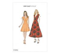 Vogue Schnittmuster 9292 Damen alle Variationen in einem Umschlag Kleider