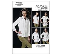 Vogue Schnittmuster, Leinen, Mehrfarbig, Size E5 (14-16-18-20-22)