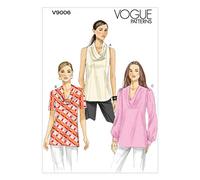 Vogue Schnittmuster, Seide, Mehrfarbig, B5 (8-10-12-14-16)