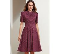 Vogue Schnittmuster-Set für Damen, halbtailliertes Kleid, Code V1862, Größen 36-38-40, mehrfarbig