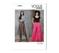 Vogue Schnittmuster-Set für Damenhosen, Design Code V1910, Größen 36-38-40-42-44