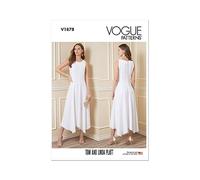 Vogue Patterns V1878A5 Damenkleid A5 (34-38-40)