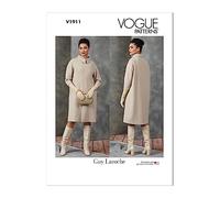 Vogue Schnittmuster-Set für Damenmantel von Guy Laroche, Design-Code V1911, Größen LRG-XLG-XXL