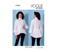 Vogue Schnittmuster V1845B5 Damenoberteil/Weste, B5 (34-40-40)