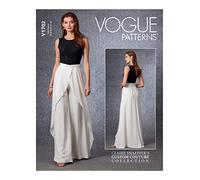 Vogue V1702-H5 Patterns V1702H5 Damenhose, 6-8-10-12-14, H5