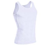 vohiko Shapewear Unterhemd Herren Bauchweg Kompression Unterwäsche U-Ausschnitt Tank Top Kompressionsshirt Body Shaper Tummy Control Compression Shirts Taillenformer Figurformend Korsett