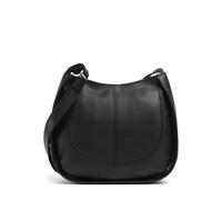 Voi Boston Milana Umhängetasche schwarz, genarbtes Leder, Damen