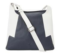 Voi Boston Umhängetasche Leder 32 cm blau