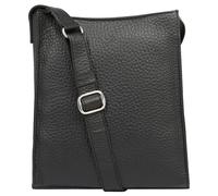 Voi leather design Beuteltasche Hirsch Leder 24 cm Schwarz Damen