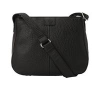 Voi Hirsch Umhängetasche Leder 28 cm schwarz