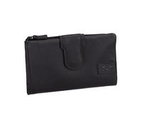 Voi Leather Design Damenbörse Sandra genarbtes Leder Schwarz