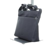 VOI LEATHER DESIGN - Rv-Handtasche Bristol Blau blau