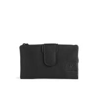 Voi Sandra Geldbörse schwarz, genarbtes Leder, Damen