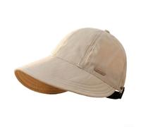 Volakebeing Damen Baseball Cap mit breiter Krempe, atmungsaktiv und | Damen Baseball Kappe mit Breiter Krempe, Atmungsaktiver Sonnenhut aus Polyester, Verstellbarer Sommersport