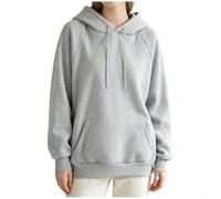 Volakebeing Damen Hoodie Kapuzenpullover Langarm Lose Passform Winter | Lose Passform, moderate Elastizität, bequem für alle Körpertypen, ideal für Layering