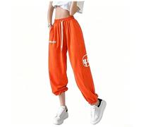 Volakebeing Damen Leggings Straight Leg Regular Fit Polyester Druckmuster