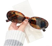 Volakebeing Damen Sonnenbrille Oval UV400 Leicht PC Rahmen Cat-Eye | UV400 Filter blockt schädliche Strahlung, sicher für alle Outdoor-Aktivitäten und lange Fahrten