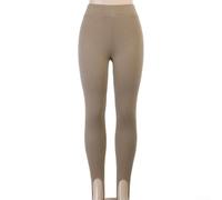 Volakebeing Damen Strick Leggings Hochbund Bauchweg Hose Basic | Für den Alltag, Weich & Dehnbar, Ideal für Frauen, Polyester Mix, Größen S-L