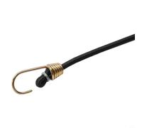 Volakebeing Elastisches Bungee-Seil aus Latex mit Haken für Gepäck, Camping und Wandern, Outdoor-Ausrüstung, 30 cm, 10/15 mm, Schwarz/Weiß, 20 Stück, 20 Stück