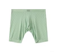 Volakebeing Herren Boxershorts aus EIS-Seide mit Beutel, atmungsaktiv | Herren Boxershorts aus Atmungsaktiver Eis-Seide mit Großer Beuteltasche, Verlängerte Sport Unterhose für