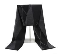 Volakebeing Herren Winter Schal Karo Muster Weich Warm Lange Stola | für premium Polyester, Jacquard-Webart, karierter Look, extrem weich und hautfreundlich für den ganzen Tag