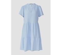 Volantkleid aus Musselin 34 blau 2166865.5072.34