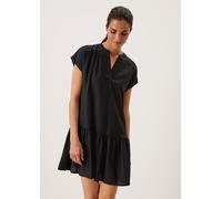 S.OLIVER Blusenkleid Damen schwarz Gr.36