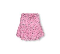 Volantrock KIDS ONLY "KOGZALINA LIFE SKORTS PTM", Mädchen, Gr. 164, sweet lila, Web, Obermaterial: 100% Viskose, bedruckt, geblümt, regular fit kniefrei, Röcke Volantrock, im sommerlichen Alloverprint