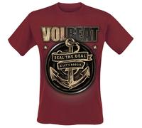 Volbeat Anchor T-Shirt rot in L